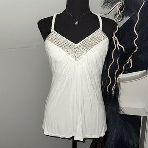 White diamonds and pearls tank